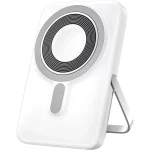 پاوربانک و شارژر وایرلس PD و فست شارژ Wiwu 10000Ah مدل Elite Wi-P018 - سفید (گارانتی شش ماهه شرکتی)