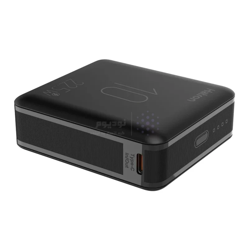 پاوربانک Hatron 22.5W 10000mAh مدل HPB1065ME - مشکی - (گارانتی یک ساله هترون) - تصویر 5