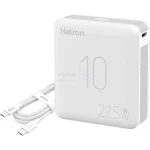 پاوربانک Hatron 22.5W 10000mAh مدل HPB1065ME - سفید - (گارانتی یک ساله هترون) - تصویر 4