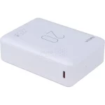 پاوربانک PD و فست شارژ Hatron 20000mAh مدل HPB2060ME 22.5W - سفید - تصویر 4