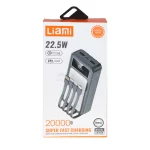 پاوربانک PD و فست شارژ Liami 20000Ah مدل LM7020 22.5W - سفید (گارانتی شش ماهه شرکتی) - تصویر 6