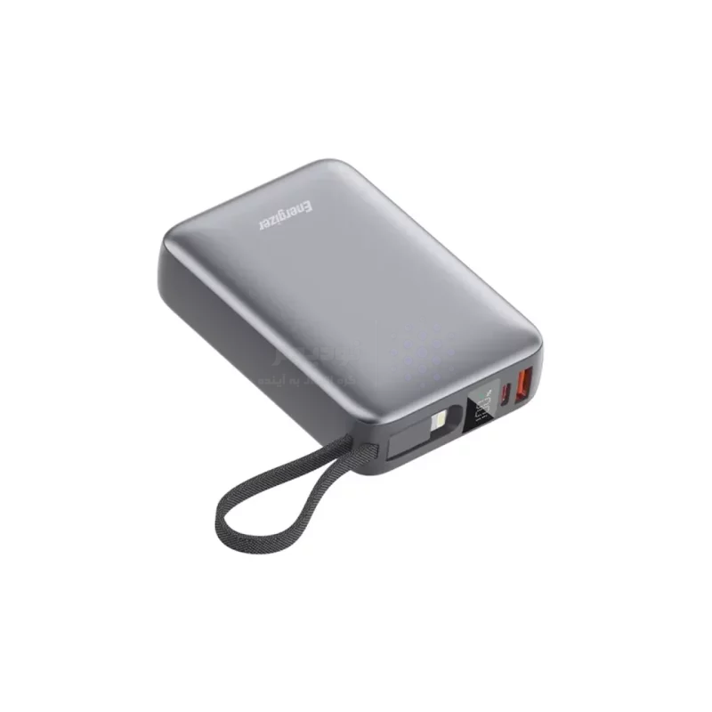 پاوربانک PD و فست شارژ Energizer 20000mAh مدل UE20085PQ 22.5W - خاکستری (گارانتی متین) - تصویر 4