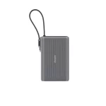 پاوربانک PD و فست شارژ Energizer 25000mAh مدل XP25001PD 100W - خاکستری (گارانتی متین)