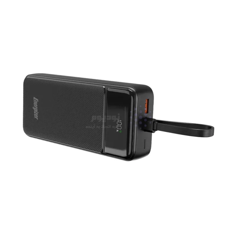 پاوربانک PD و فست شارژ Energizer 20000mAh مدل UE20084PQ 22.5W - مشکی (گارانتی متین) - تصویر 3