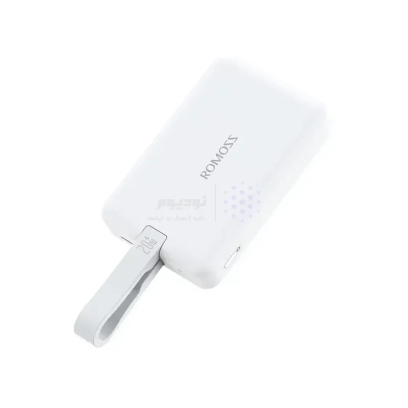 پاوربانک PD و فست شارژ وایرلس Romoss 10000mAh مدل WMS10-121-1133H 18W - سفید (گارانتی متین) - تصویر 3