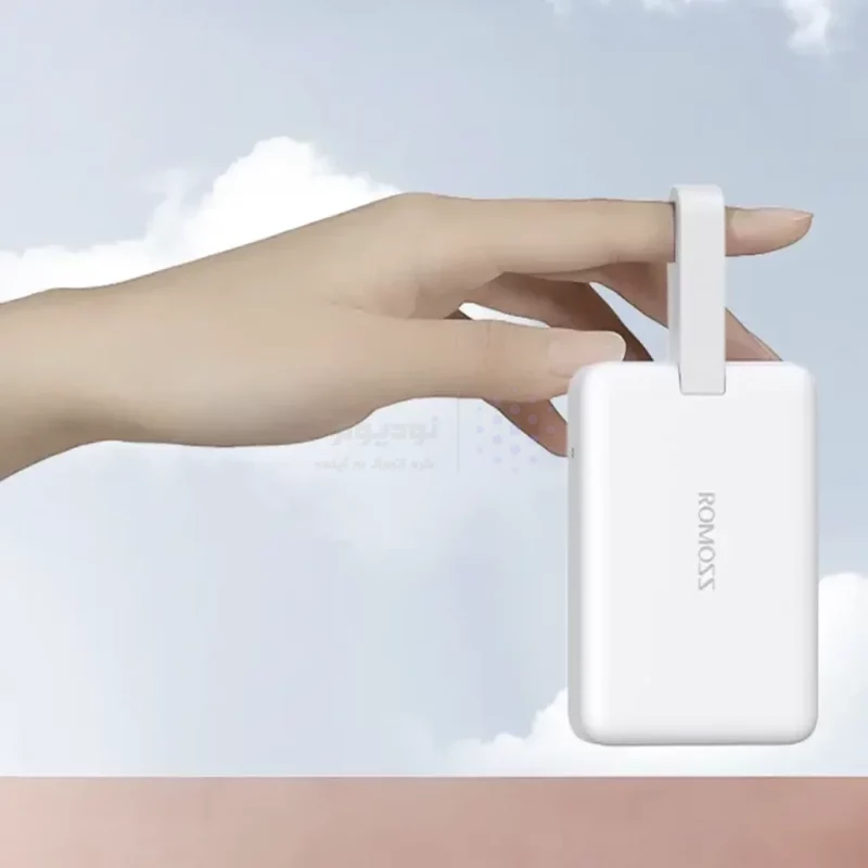 پاوربانک PD و فست شارژ وایرلس Romoss 10000mAh مدل WMS10-121-1133H 18W - سفید (گارانتی متین) - تصویر 6