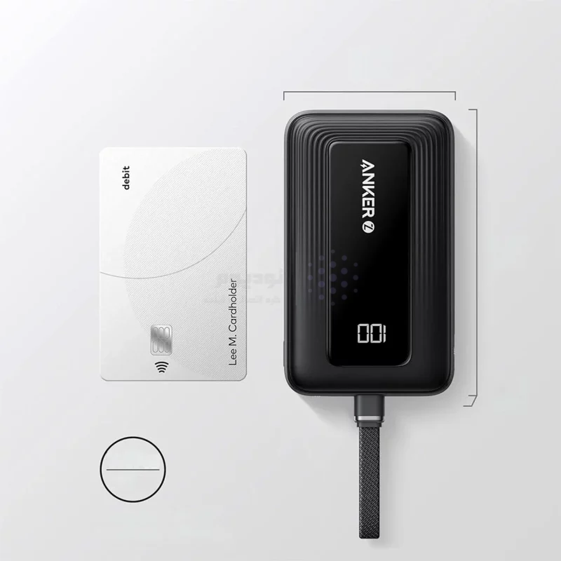 پاور بانک فست شارژ ANKER 20000mAh مدل A1681H11 30W - مشکی (گارانتی 18ماهه شرکتی) - تصویر 3