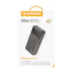 پاوربانک Riversong 65W 20000mAh مدل Phantom 65 Pro PB103 - مشکی - MN - تصویر 3