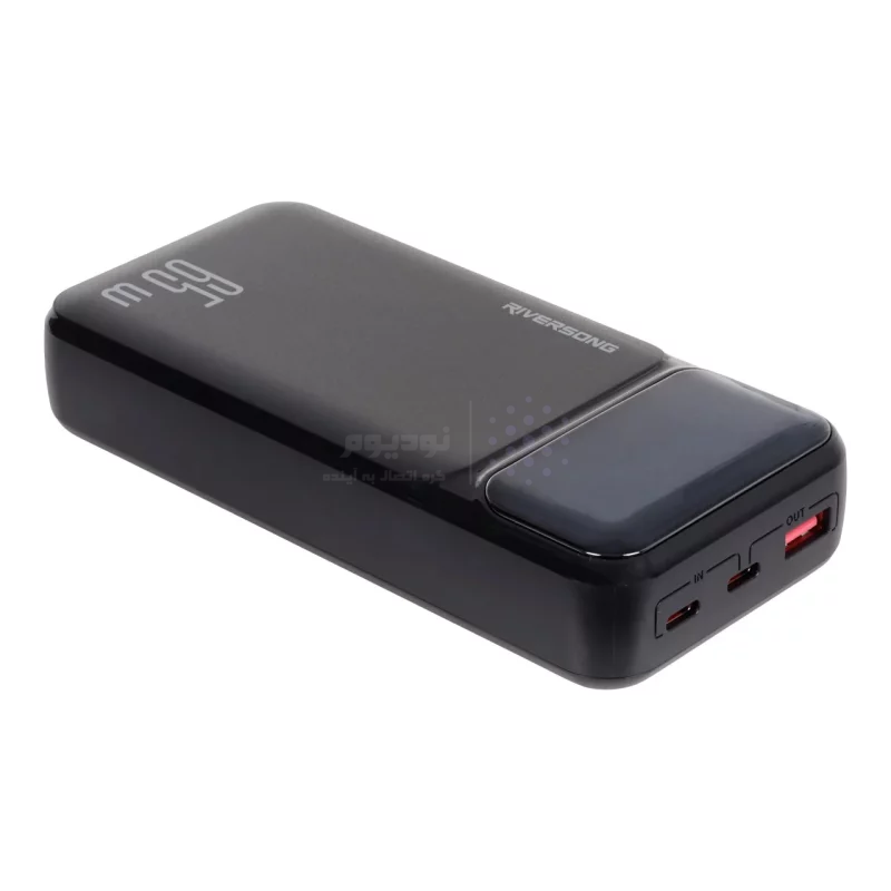 پاوربانک Riversong 65W 20000mAh مدل Phantom 65 Pro PB103 - مشکی - MN - تصویر 6