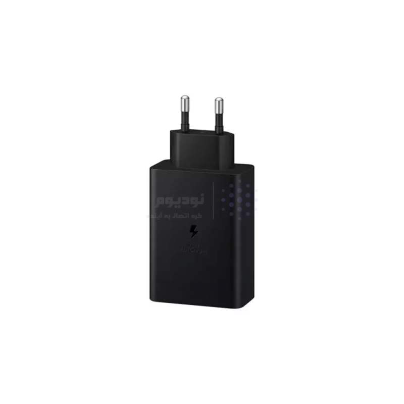 شارژر دیواری فست و PD سه پورت SAMSUNG Type-C مدل EP-T6530 65W - مشکی (گارانتی پارتیان پایا) - تصویر 4