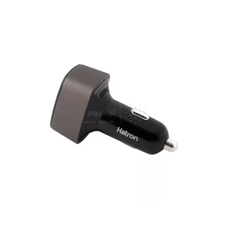 شارژر فندکی 56W فست و PD سه پورت Hatron مدل HCC3210PQ به همراه کابل شارژ Type-C to Type-C - مشکی  - تصویر 5
