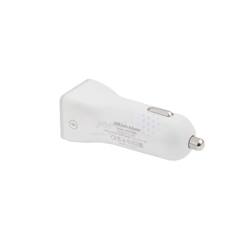 شارژر فندکی 18W فست دو پورت Hatron مدل HCC2180Q - سفید - تصویر 4