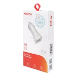 شارژر فندکی 18W فست دو پورت Hatron مدل HCC2180Q - سفید - تصویر 7