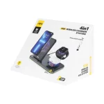 شارژر وایرلس چهار کاره JBQ مدل WLC-31 - مشکی (گارانتی یکساله رصاصی) - تصویر 9