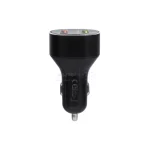 شارژر فندکی فست دو پورت JBQ مدل C-65 33W همراه با کابل آیفون - مشکی (گارانتی یکساله رصاصی) - تصویر 3