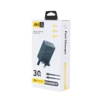 شارژر دیواری فست دو پورت JBQ مدل HC-30w 30W همراه با کابل Type-C To Lightning - سفید (گارانتی یکساله رصاصی) - تصویر 7