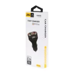 شارژر فندکی فست دو پورت JBQ مدل C-65 33W همراه با کابل اندروید - مشکی (گارانتی یکساله رصاصی) - تصویر 5