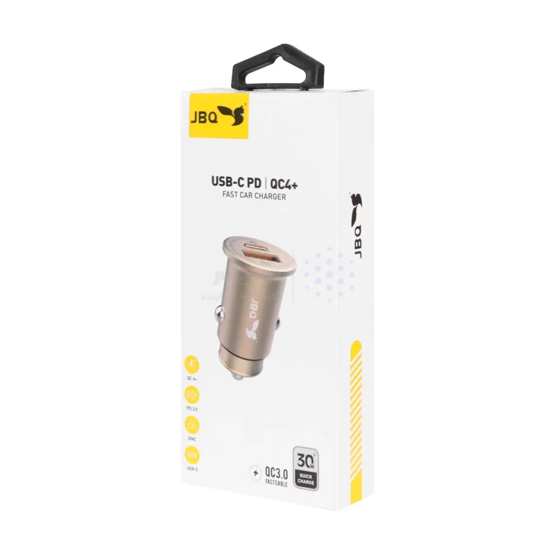 شارژر فندکی فست و PD دو پورت JBQ مدل CC-P9 30W - نقره ای (گارانتی یکساله رصاصی) - تصویر 4