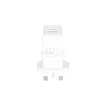 شارژر دیواری فست دو پورت JBQ مدل HC-12F2 30W همراه با کابل آیفون - سفید (گارانتی یکساله رصاصی) - تصویر 4