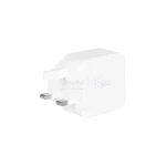 شارژر دیواری فست دو پورت JBQ مدل HC-12F2 30W همراه با کابل آیفون - سفید (گارانتی یکساله رصاصی) - تصویر 6
