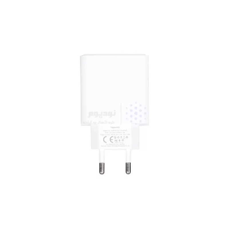 شارژر دیواری فست تک پورت Tranyoo مدل EU4-C 22.5W همراه با کابل Type-C - سفید - تصویر 4