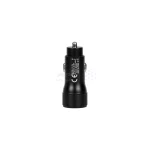 شارژر فندکی فست و PD دو پورت JBQ مدل CC-P8 45W همراه با کابل Type-C to Lightning - مشکی (گارانتی یکساله رصاصی) - تصویر 3