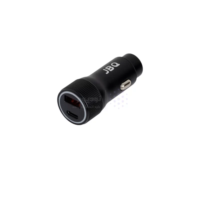 شارژر فندکی فست و PD دو پورت JBQ مدل CC-P8 45W همراه با کابل Type-C to Lightning - مشکی (گارانتی یکساله رصاصی) - تصویر 4