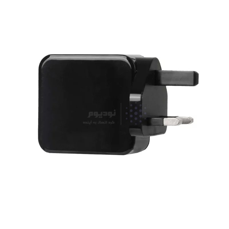 شارژر دیواری فست دو پورت JBQ مدل HC-12F2 30W همراه با کابل اندروید - مشکی (گارانتی یکساله رصاصی) - تصویر 4