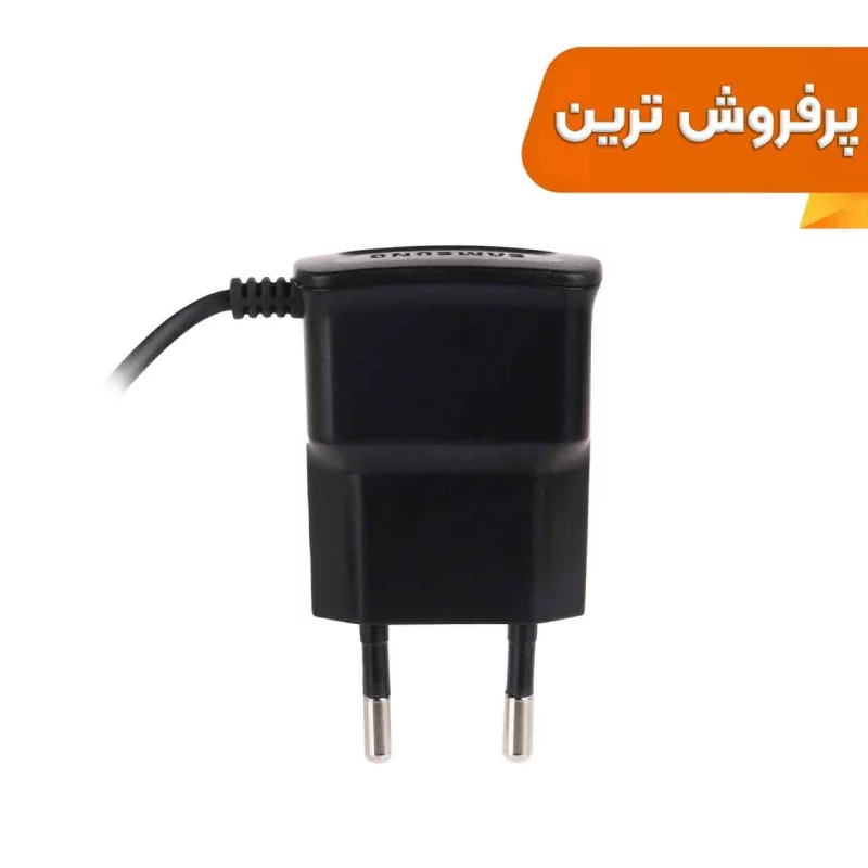 شارژر دیواری SAMSUNG مدل i9000 - مشکی - MMS - تصویر 2