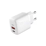 شارژر دیواری PD و فست دو پورت 20 وات TSCO مدل TTC 65 همراه با کابل شارژ TYPE-C - سفید - تصویر 5