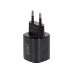 شارژر دیواری فست و PD تک پورت JBQ مدل HC-DP20 20W همراه با کابل Type-C to Lightning - مشکی - تصویر 3