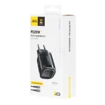 شارژر دیواری فست و PD تک پورت JBQ مدل HC-DP20 20W همراه با کابل Type-C to Lightning - مشکی - تصویر 5
