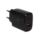 شارژر دیواری فست و PD دو پورت Yesido مدل YC47 20W به همراه کابل شارژ Type-C To Lightning - مشکی (گارانتی 18 ماه تعویض نیکان همراه) - تصویر 3