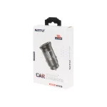 شارژر فندکی فست دو پورت NITU مدل NDC30 36W - مشکی (گارانتی 18 ماه تعویض نیکان همراه) - تصویر 4