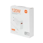 شارژر دیواری ثانیه شمار 120W فست تک پورت Xiaomi مدل MDY-13-EZ به همراه کابل شارژ Type-C - سفید - اصل چین - MMS (گارانتی 6 ماهه YA) - تصویر 6
