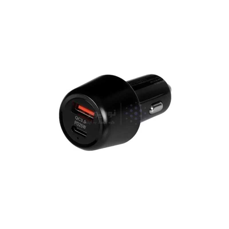 شارژر فندکی فست و PD دو پورت Nitu مدل NDC14 25W همراه با کابل Type-C To Lightning - مشکی (گارانتی 18 ماه تعویض نیکان همراه) - تصویر 4