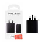 شارژر دیواری SAMSUNG 45W T4510 (S24) ( فست و PD) مشکی - (گارانتی پارتیان پایا)- مجهز به فناوری GAN-NFC
