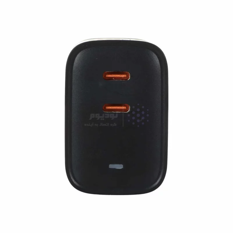 شارژر دیواری فست و PD دو پورت JBQ مدل WC-606B 45W - مشکی (گارانتی یکساله رصاصی) - تصویر 3