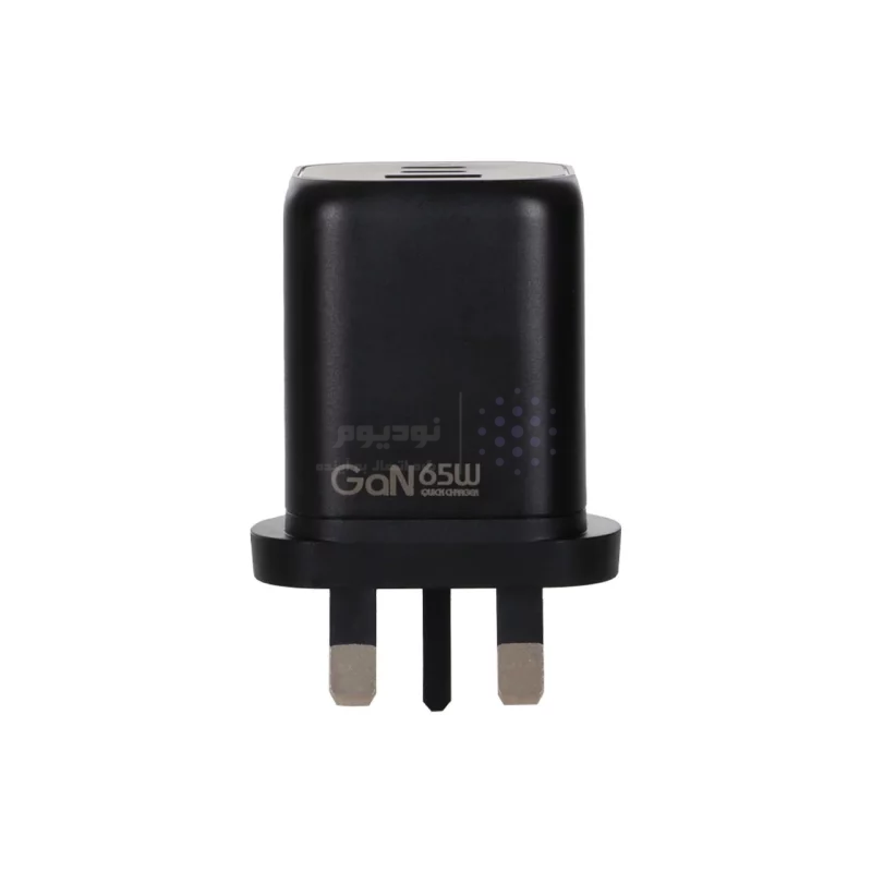 شارژر دیواری فست و PD سه پورت JBQ مدل WC-610B 65W - مشکی (گارانتی یکساله رصاصی) - تصویر 3