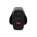 شارژر دیواری فست و PD سه پورت JBQ مدل WC-607B 65W - مشکی (گارانتی یکساله رصاصی) - تصویر 5