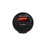 شارژر فندکی فست و PD دو پورت VIPLATINA مدل VK24 75W - مشکی (گارانتی 18 ماه تعویض نیکان همراه) - تصویر 5