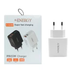 شارژر دیواری فست و PD دو پورت X-Energy مدل X-525N 25W - سفید (گارانتی IPM)