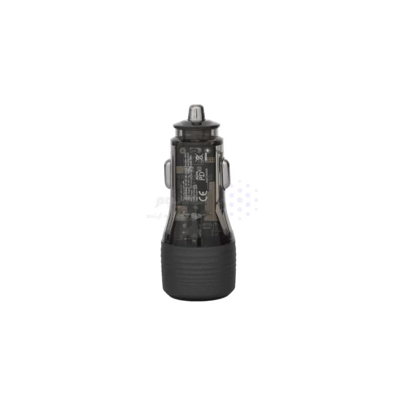 شارژر فندکی فست و PD دو پورت Hicostar مدل HS-CC27 90W - خاکستری - تصویر 3