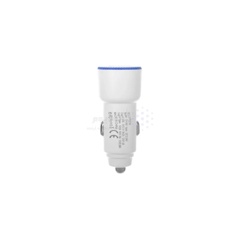 شارژر فندکی فست و PD دو پورت BUKU مدل CH-043 27W - سفید - MMS (گارانتی شش ماهه YA) - تصویر 4