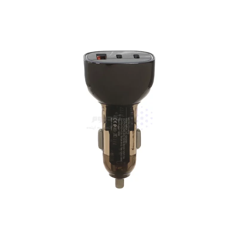 شارژر فندکی PD و فست سه پورت JBQ مدل Road Rider C314942 100W به همراه کابل شارژ Type-C To Type-C - مشکی (گارانتی یکساله رصاصی) - تصویر 3