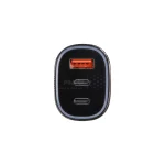 شارژر فندکی PD و فست سه پورت JBQ مدل Road Rider C314942 100W به همراه کابل شارژ Type-C To Type-C - مشکی (گارانتی یکساله رصاصی) - تصویر 4