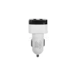 شارژر فندکی فست دو پورت Nitu مدل NT-CC835F به همراه کابل شارژ Type-C - سفید - تصویر 3