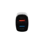 شارژر فندکی فست دو پورت Nitu مدل NT-CC835F به همراه کابل شارژ Type-C - سفید - تصویر 5