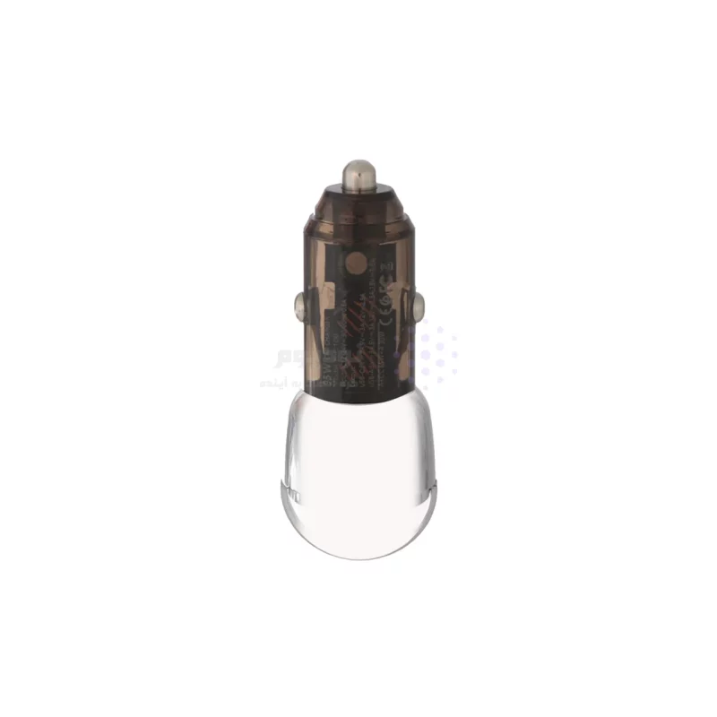شارژر فندکی فست و PD دو پورت Koluman مدل K-C106 95W - نقره ای (گارانتی یکساله PMC) - تصویر 4