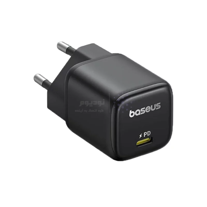 شارژر دیواری فست و PD تک پورت Baseus مدل PicoGO CCGAN45CE 45W - مشکی - AV (گارانتی آونگ) - تصویر 3